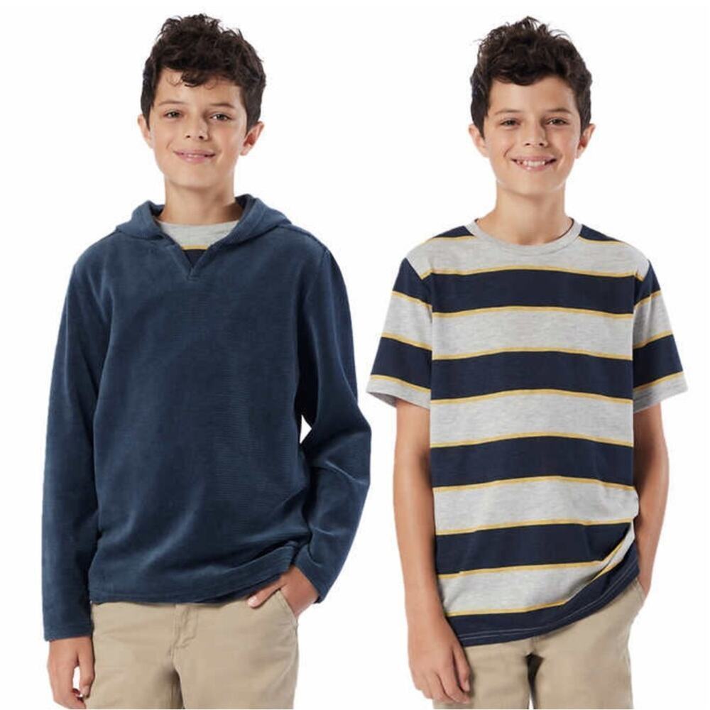 Unionbay Boy’s Hoodie & Tee Shirt Size Small NWT